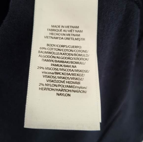 Polo Ralph Lauren Men's Luxury Smooth Jersey Pullover 1/4 Zip Navy Blue New 2XL - Picture 7 of 9